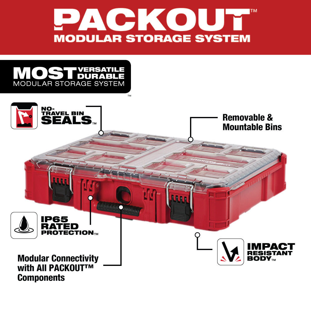 Milwaukee PACKOUT Organizer from Columbia Safety